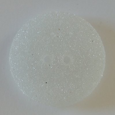 Knapp 20 mm Ø Vit