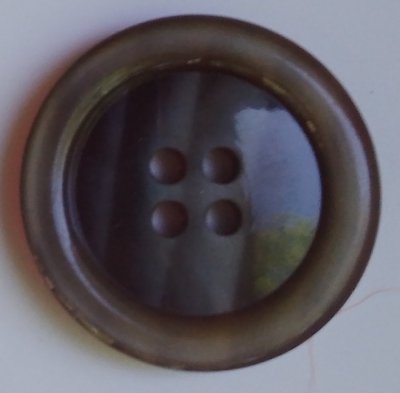 Knapp 22 mm Ø Beige/Brun