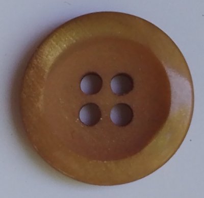 Knapp 15 mm Ø Beige