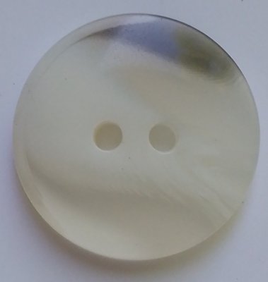 Knapp 18 mm Ø Svart/Beige