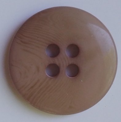 Knapp 20 mm Ø Beige