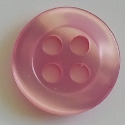 Knapp 15 mm Ø Rosa