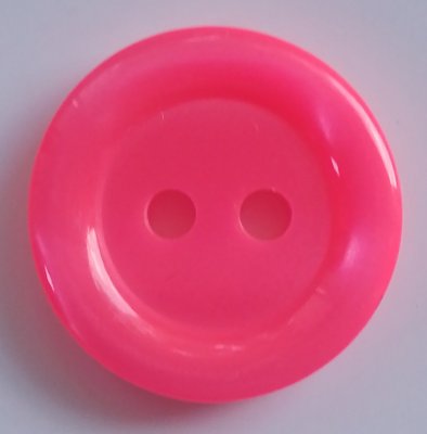 Knapp 19 mm Ø Rosa