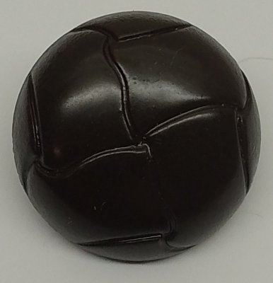Knapp 19 mm Ø Brun