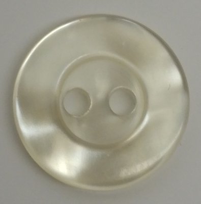 Knapp 15 mm Ø Gul