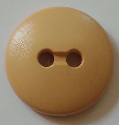 Knapp 16 mm Ø Beige