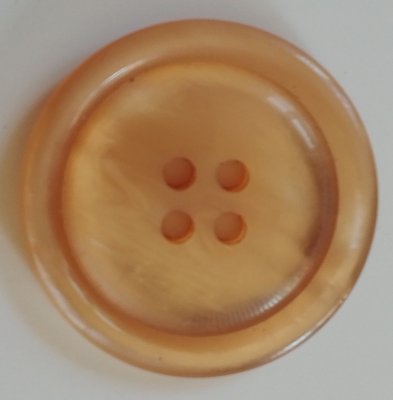 Knapp 27 mm Ø Beige