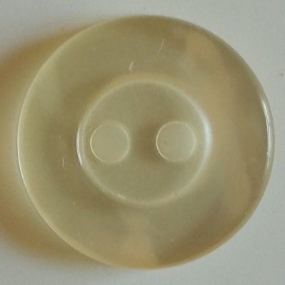 Knapp 15 mm Ø Gul