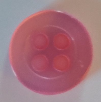 Knapp 11 mm Ø Rosa