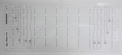 DS-KR-0921C Creative shape cut ,tape maker pro NON-SLIP (CM) 22,9 X 53,3 cm